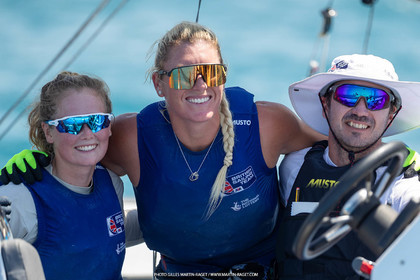 16 07 2023, Marseille, (FRA), Paris 2024 Olympic Games 2024 Sailing Test Event, Day 8, Medal race 49er FX