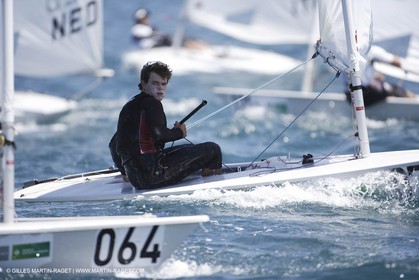 10-05-07 - ISAF SAILING WORLD CHAMPIONSHIPS - CASCAIS 2007 - DAY 7 - Laser - FRANCE - Pruvot Corentin