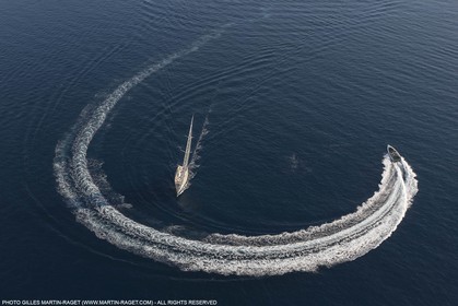 25 06 2015, Saint Tropez (FRA,83) , Sailing, Super yachts, Wally, Genie of The Lamp