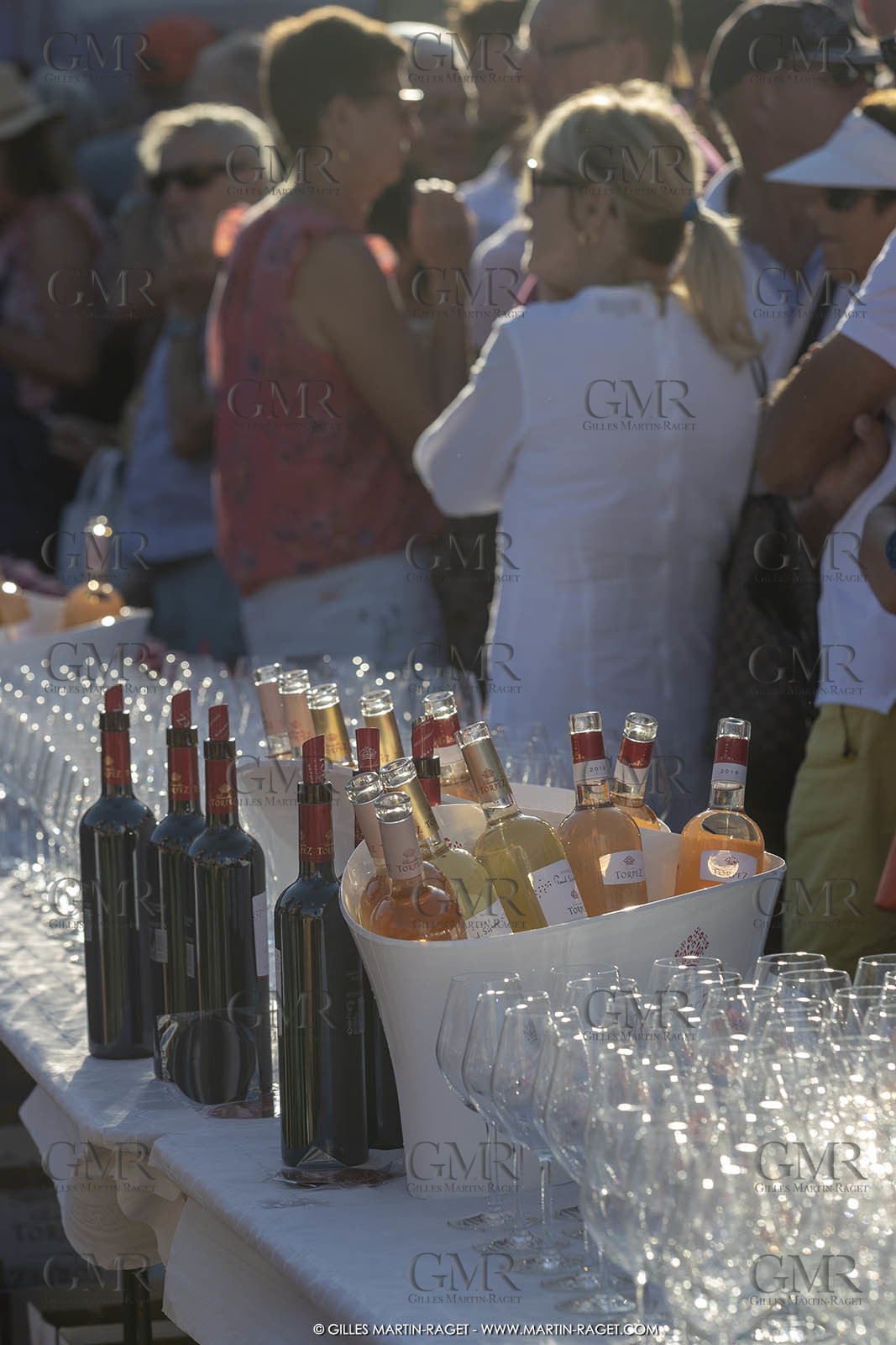 29 09 2018, Saint-Tropez (FRA,83), Voiles de Saint-Tropez 2019, Arrival Cannes-Saint-Tropez and trainings, inauguration du village