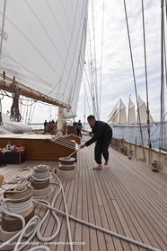 30 09 2010 - SainTropez (FRA,13) - Voiles de Saint Tropez 2010 - onboard Atlantic