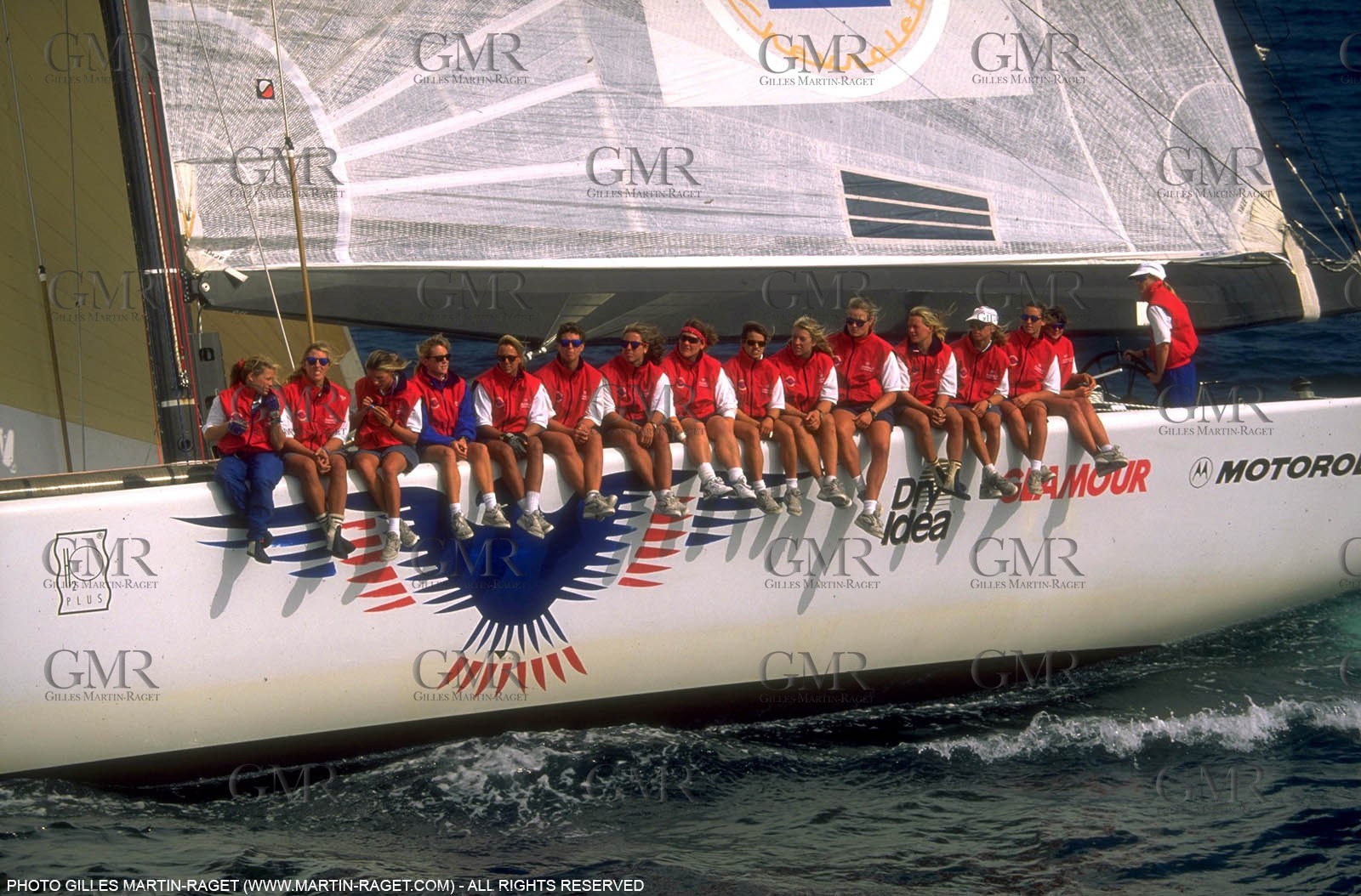 America's Cup, San Diego 1995, Mighty Marys all female crew