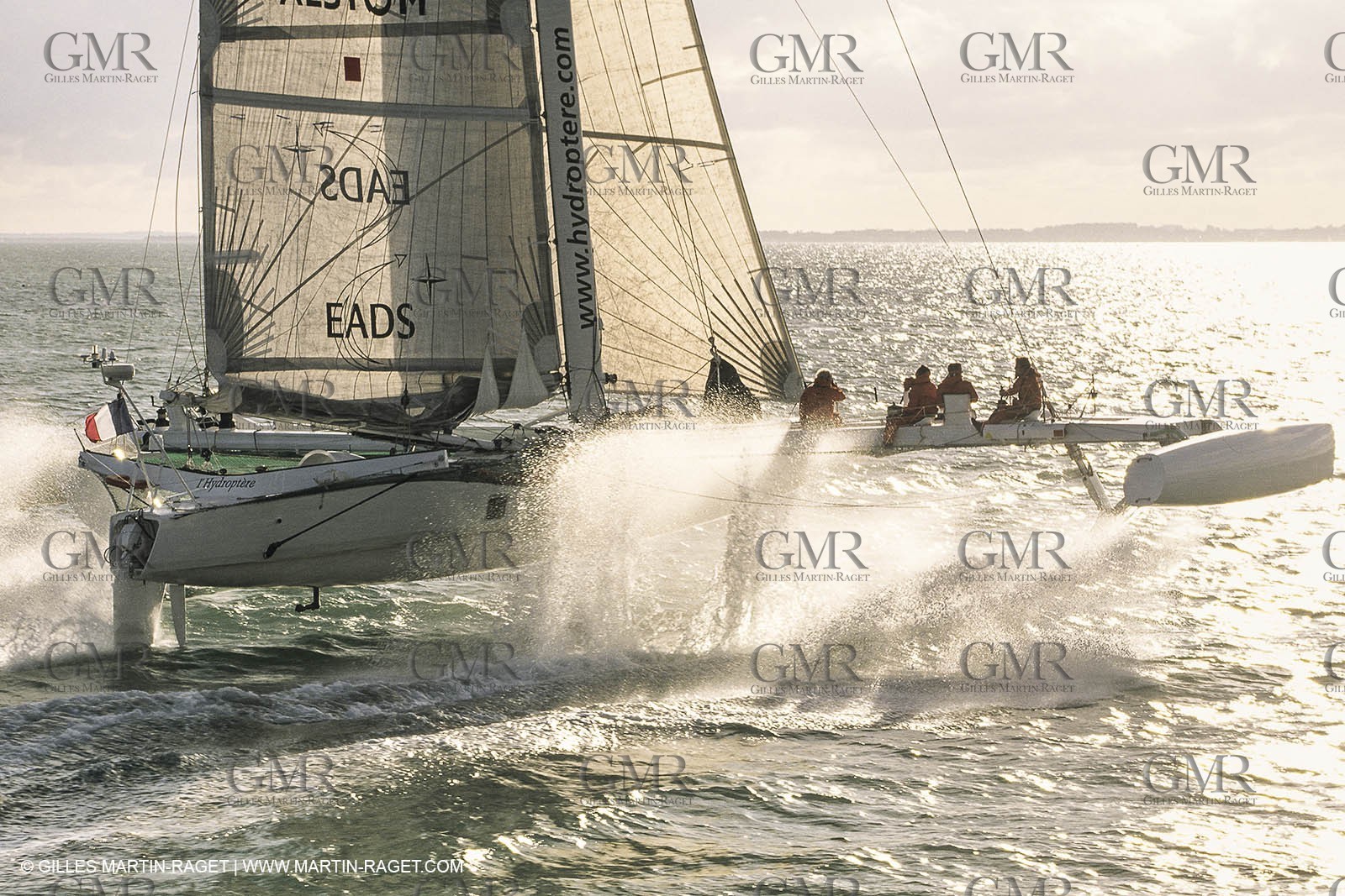 Sailing, Speed, foiling, L'Hydroptère