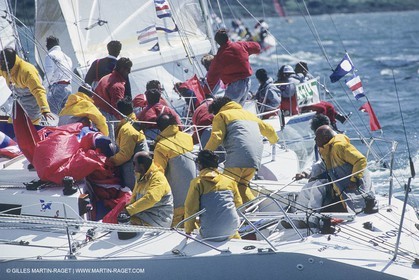 Sailing, Yacht Racing, Admiral's Cup, Cowes Week, Cowes (UK, IOW)