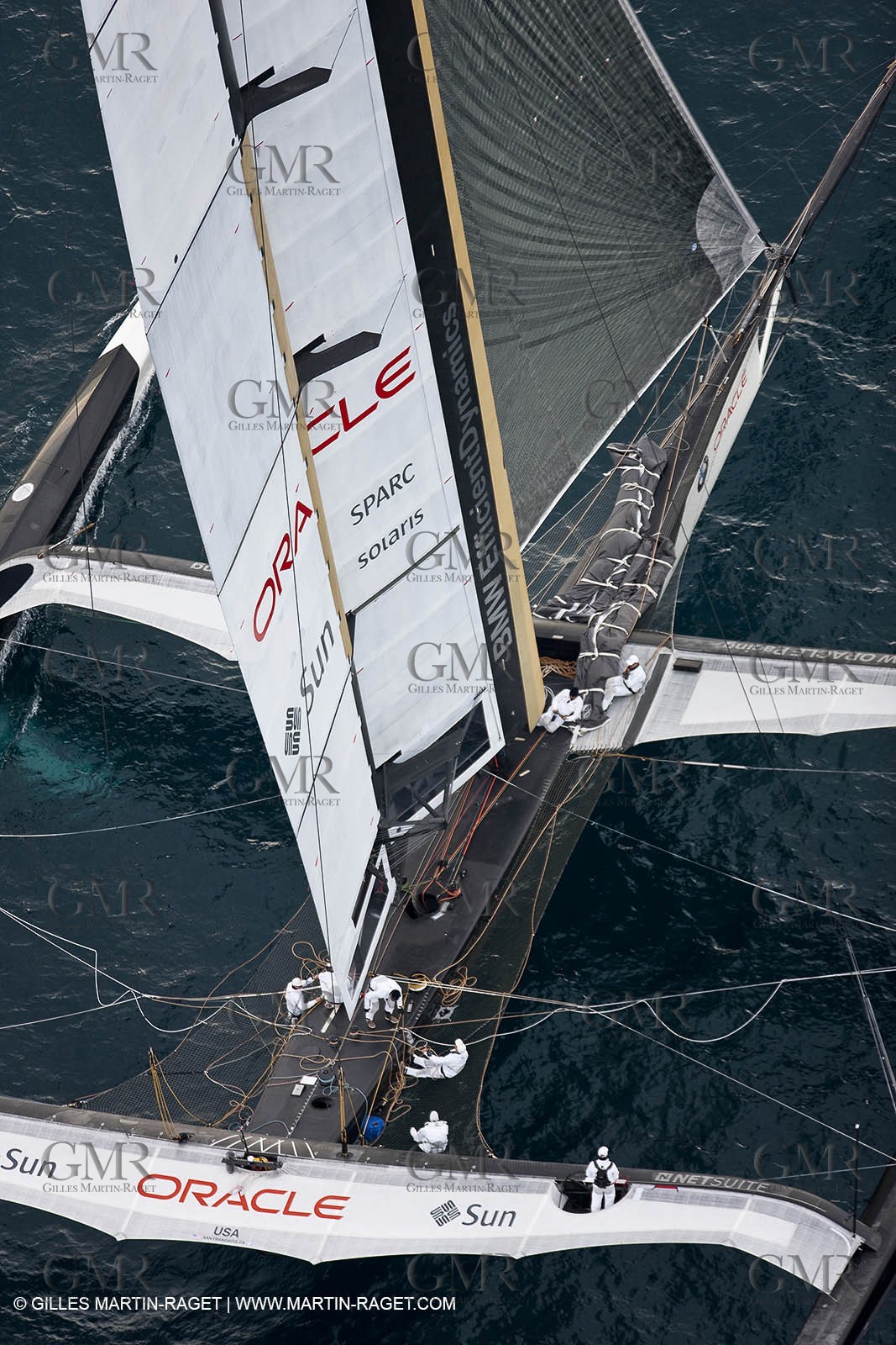 06 02 2010 - Valencia (ESP) - 33rd America's Cup - BMW ORACLE Racing - Last preparation day