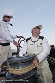 19 05 2010 - La Maddalena (ITA, Sardinia) Louis Vuitton Trophy - BMW ORACLE Racing - Training