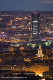 05 06 2012 - Marseille (FRA,13) - Norther neighborhoods, foreground Le Panier Neighborhood