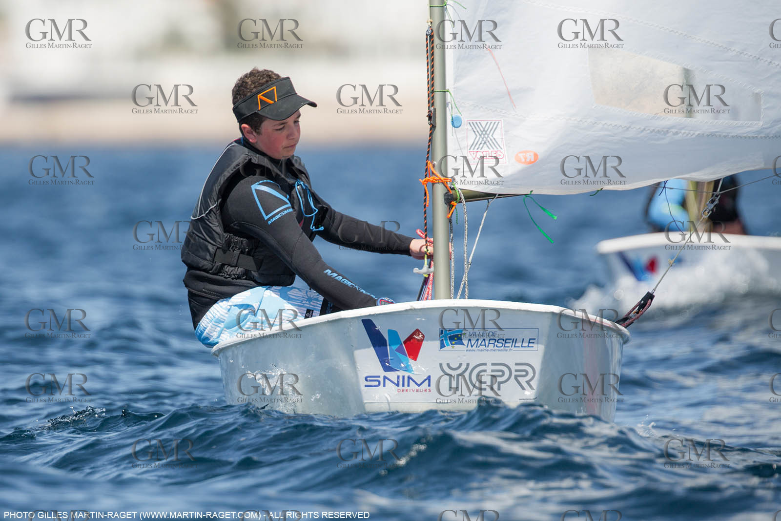 14 04 2016, Marseille (FRA,13), SNIM Dériveurs, Coupe Internationale de Printemps Optimist, Day 4