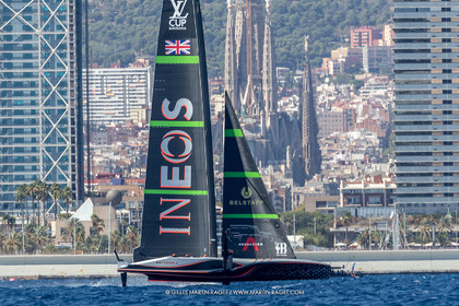 16 09 2024, Barcelona (ESP), 37th America's Cup, Louis Vuitton Cup Semi-final, Race Day 2