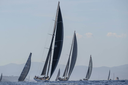 02 10 2022, Saint-Tropez (FRA,83), Voiles de Saint-Tropez 2022,  semaine des maxis, Race 1