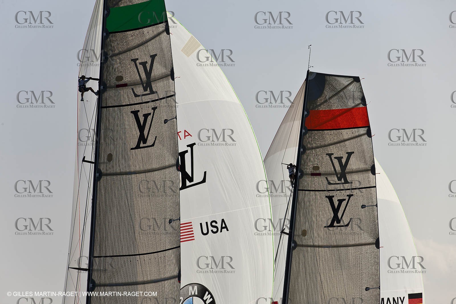 21 11 2010 - Dubai (UAE) - Dubai Louis Vuitton Trophy -  Round 2 - BMW ORACLE Racing