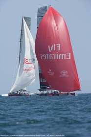 03 06 2007-Valencia (Spain)- 32nd America's Cup - Louis Vuitton Cup Final - Day 3