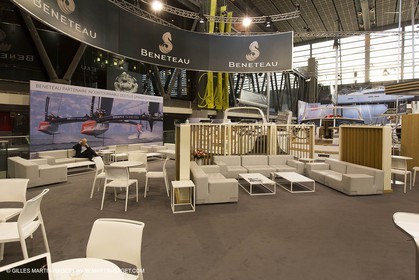 10 12 2013 - Paris (FRA,75) -Paris Boat Show - Beneteau booth