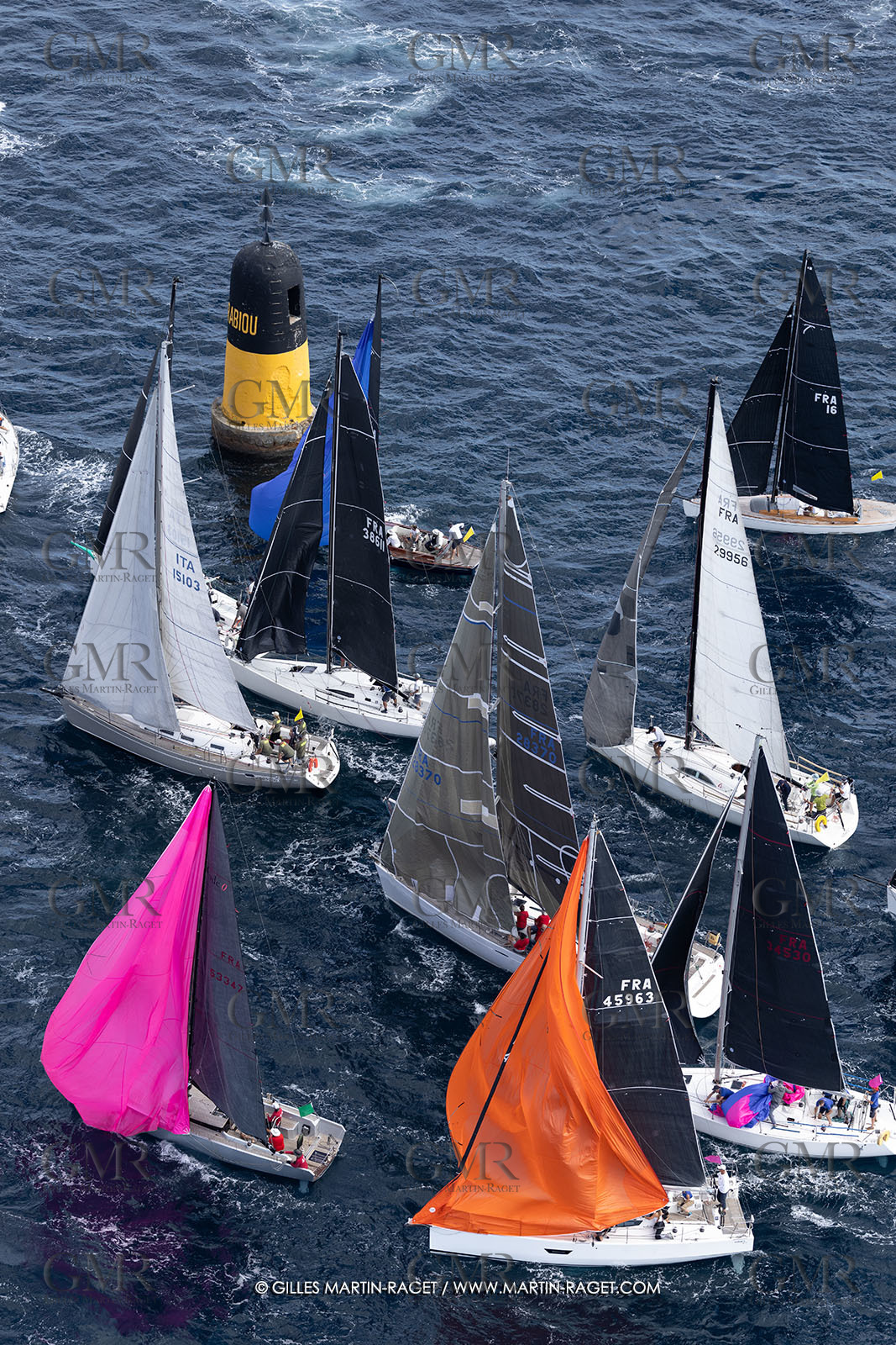 04 10 2025, Saint-Tropez (FRA), Les VoIles de Saint-Tropez 2025, Race Day 6