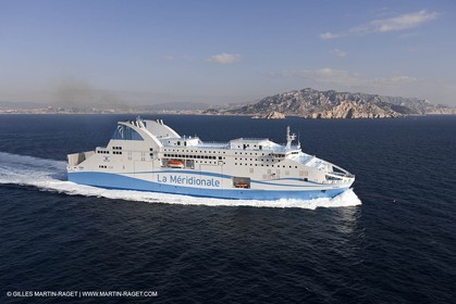 14 01 2012 - Marseille (FRA,13) - La Meridionale shipping company - the Piana off Marseille and the Calanques
