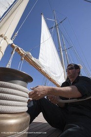 30 09 2010 - SainTropez (FRA,13) - Voiles de Saint Tropez 2010 - onboard Atlantic
