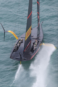 10 12 2020 - Auckland (NZL) - 36th America's Cup - Practice Sessions - Day 2 -Luna Rossa Prada Pirelli Team