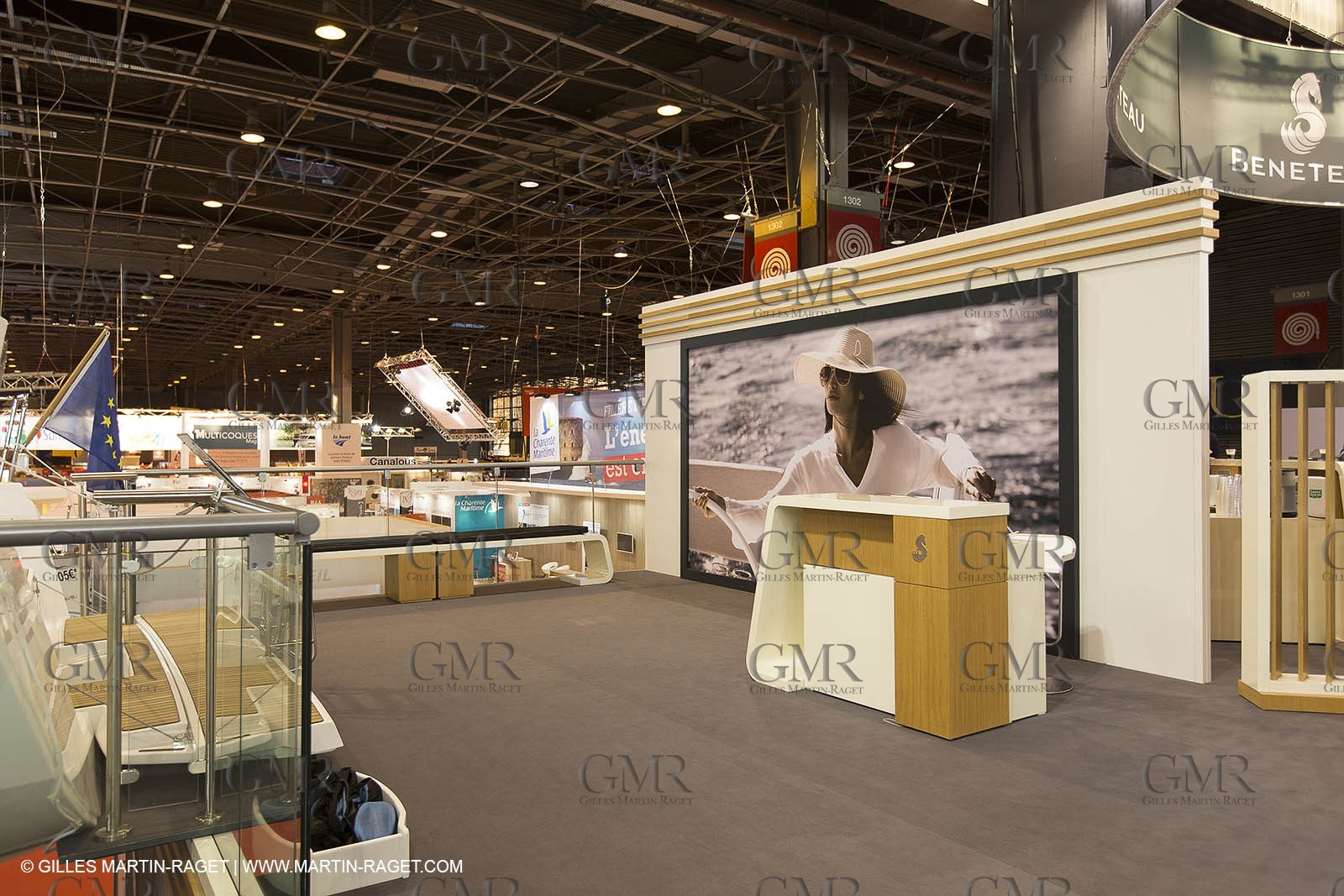 10 12 2013 - Paris (FRA,75) -Paris Boat Show - Beneteau booth