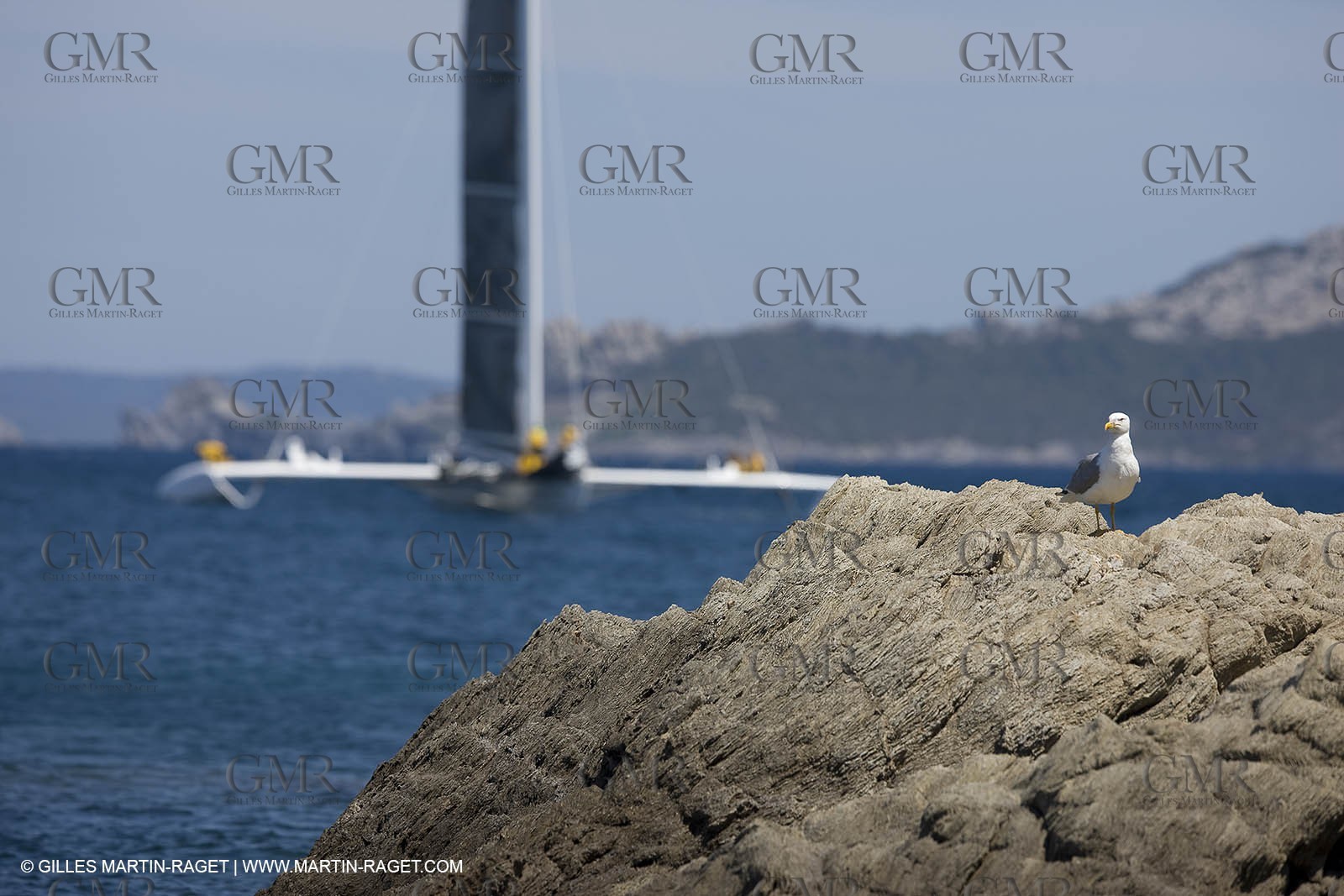 14 06 2008 - Toulon-Hyères (FRA,83) - 50 knots record attempt trials by l'Hydroptère
