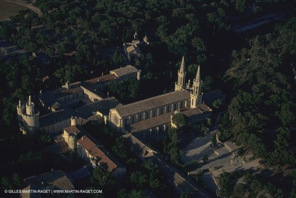 France, Provence, La Montagnette, , Abbaye St Michel de Frigolet