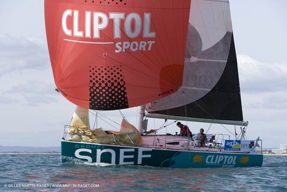 27 03 08- La Grande Motte- (FRA,34) Transat AG2R 2008- Jean-Paul Mouren- Laurent Pellecuer