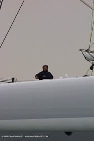 Géronimo - départ Trophée Jules Verne 2001 - Brest