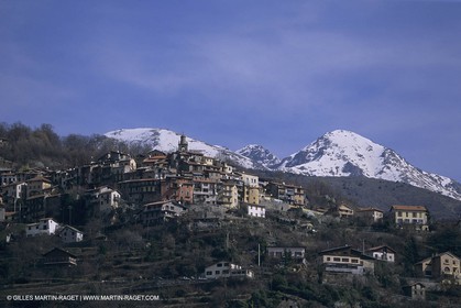 France, Côte d'Azur, Village Perchés des Alpes Maritimes, Belvédère