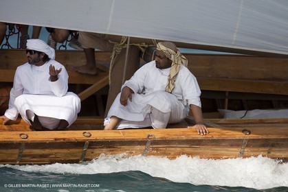 20 11 2010 - Dubai (UAE) - Dubai Louis Vuitton Trophy - Courses de boutres traditionnels pour les équipes engagées