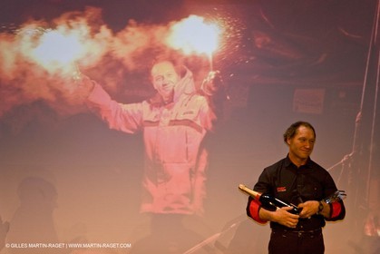 12 08 08 - Paris (FRA) Edouard VII theater - French Sailing Federation - Champions party - French Sailor of the year : Francis Joyon