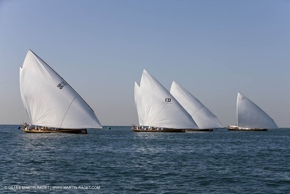 20 11 2010 - Dubai (UAE) - Dubai Louis Vuitton Trophy - Courses de boutres traditionnels pour les équipes engagées
