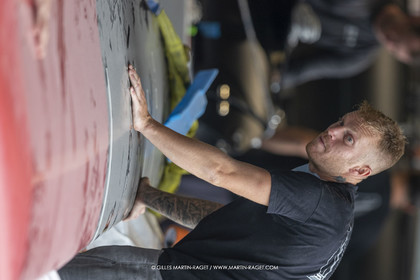 21 07 2020, La Grande Motte (FRA), Gunboat, Gunboat 68 SeaTilt out of the shed