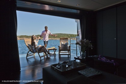 18 08 2011 - La Maddalena (ITA, Sardinia) - Motor yacht Inception
