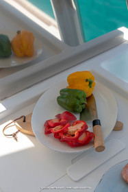 30 08 2018, Porto Vecchio (FRA, South Corsica) Chantier Fountaine-Pajot, Alegria 67