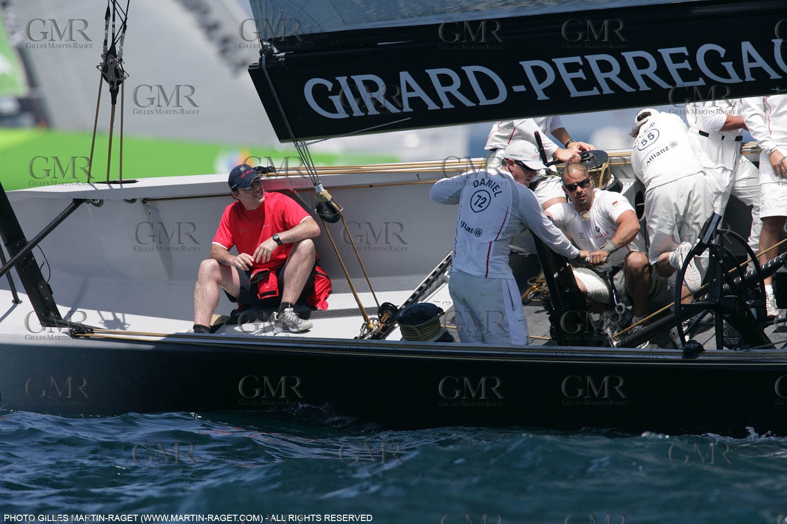 8 05 2007-Valencia (Spain)- 32nd America's Cup - Louis Vuitton Cup - RR2 - Day 10 - BMW ORACLE Racing