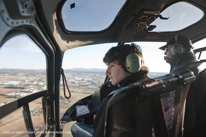21 12 2008 - Port Saint Louis du Rhône (FRA, 13) - L'Hydroptère peu après son chavirage survenu lors d'une tentative contre le record de vitesse absolu à la voile