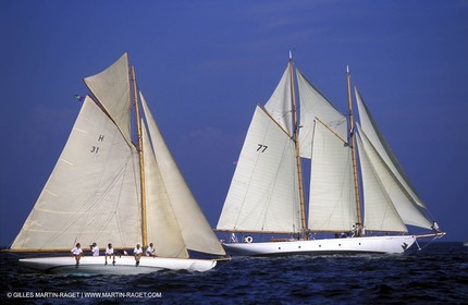 Sailing, Classic yachts, Voiles de Saint-Tropez 2003