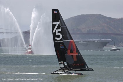 27 05 2012 - San Francisco (USA,CA) - 34th Americas's Cup - America's Cup celebrates the Golden Gate Bridge 75th Anniversary