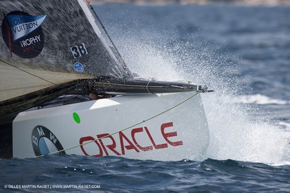 19 05 2010 - La Maddalena (ITA, Sardinia) Louis Vuitton Trophy - BMW ORACLE Racing - Training
