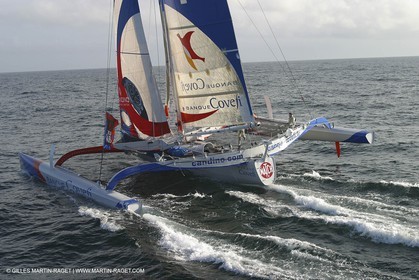 ORMA 60' Trimaran Banque Covefi 2 - Steve Ravussin