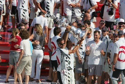 03 07 2007-Valencia (Spain)- 32nd America's Cup - Final Match - Day 8 - Alinghi vs Emirates Team New Zealand