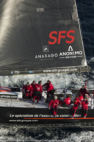 24 mars 2016   Marseille (FRA,13), SFS II (skipper Lionel Péan), dernière sortie d'entraînement avant la SNIM