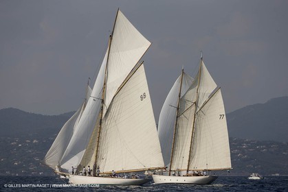 02 10 2014, Saint-Tropez (FRA,83), Voiles de Saint-Tropez 2014, Day 4, flotte des classiques   Classic fleet