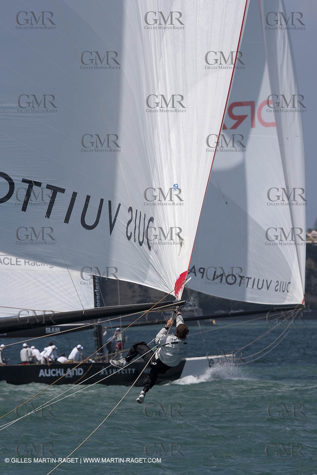 03 02 2009 - Auckland (NZL) -  Louis Vuitton Pacific Series -  Racing Day 4 - Round Robin 1