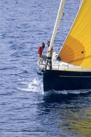 Voile, croisière, personnages, couples à bord