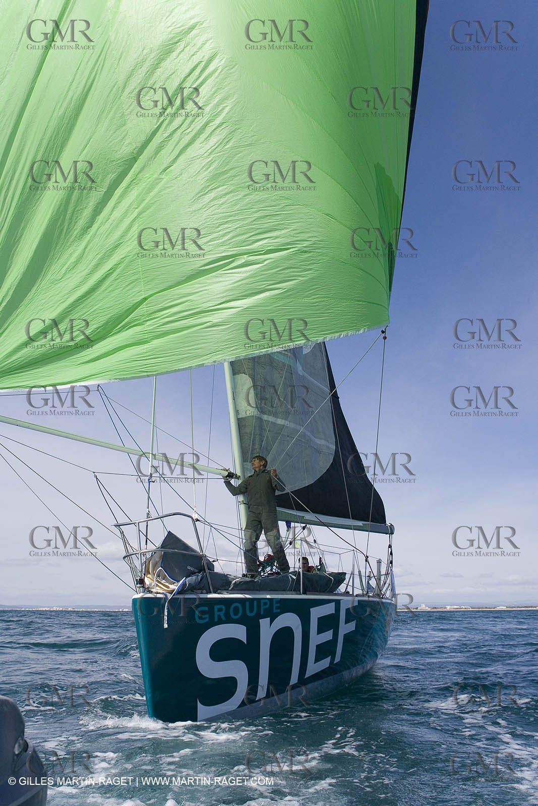 27 03 08- La Grande Motte- (FRA,34) Transat AG2R 2008- Jean-Paul Mouren- Laurent Pellecuer