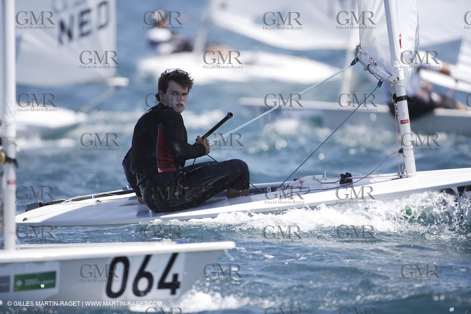 10-05-07 - ISAF SAILING WORLD CHAMPIONSHIPS - CASCAIS 2007 - DAY 7 - Laser - FRANCE - Pruvot Corentin