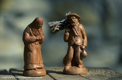 Les Baux de Provence, Atelier de fabrication de santons