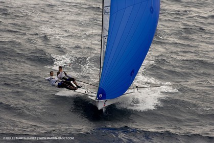 26 04 2007 - Semaine Olympique Française 2007 - Hyères - Jour 5 - Team France - 49er - LAGRAVIERE-CHRISTIDIS