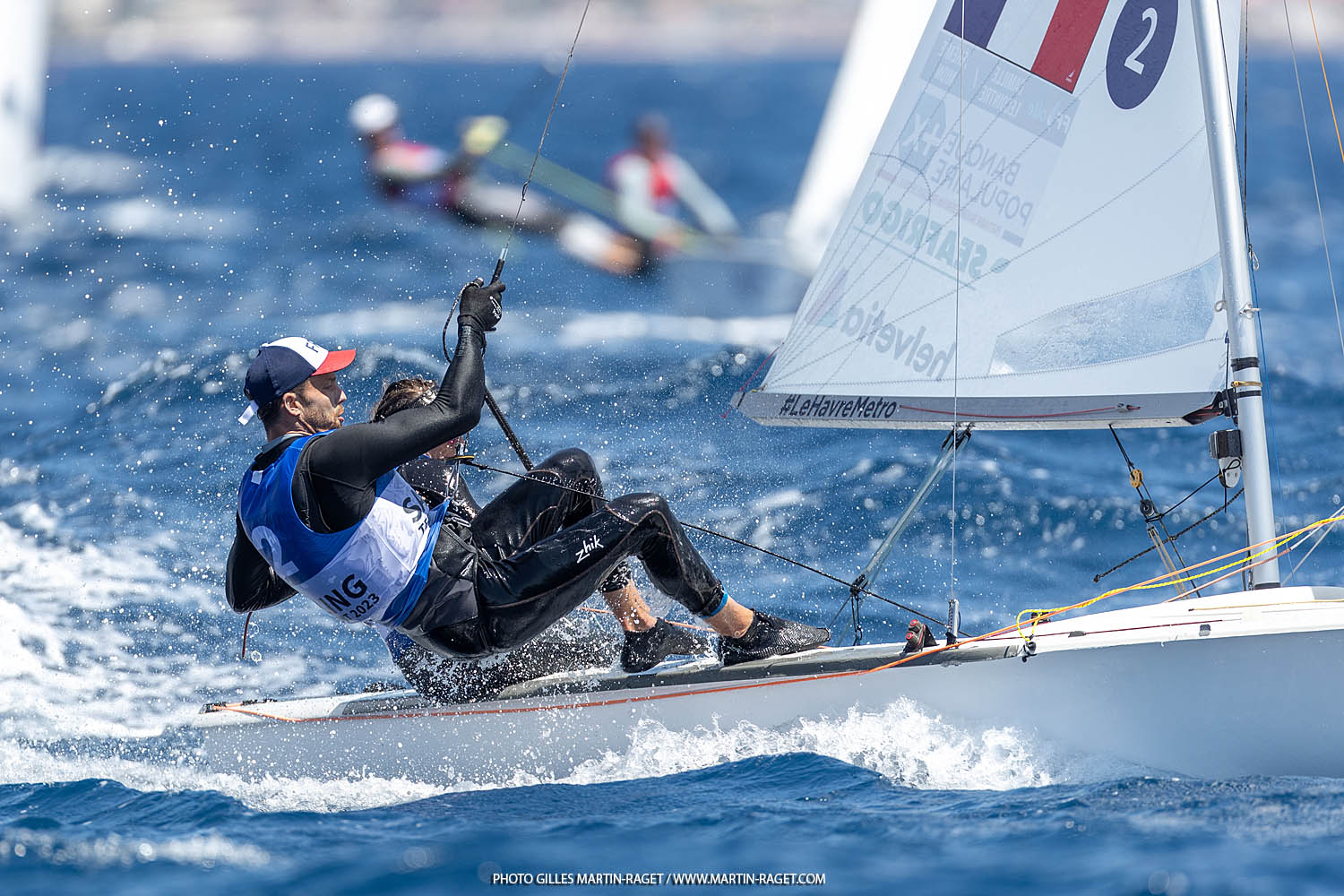 13 07 2023, Marseille (FRA) Paris 2024 Olympic Games Sailing Test Event, Day 5