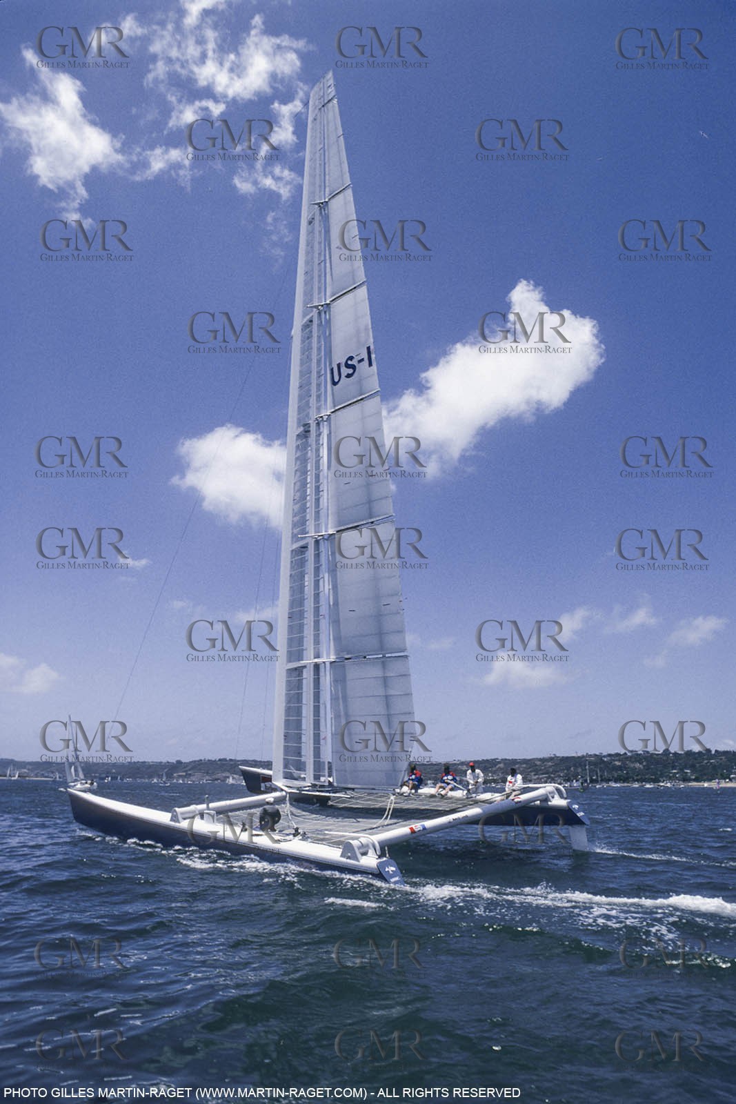 Sailing, Yacht Racing, America's Cup XXVII, San Diego (USA,CA) 1988, Stars & Stripes Vs New Zealand